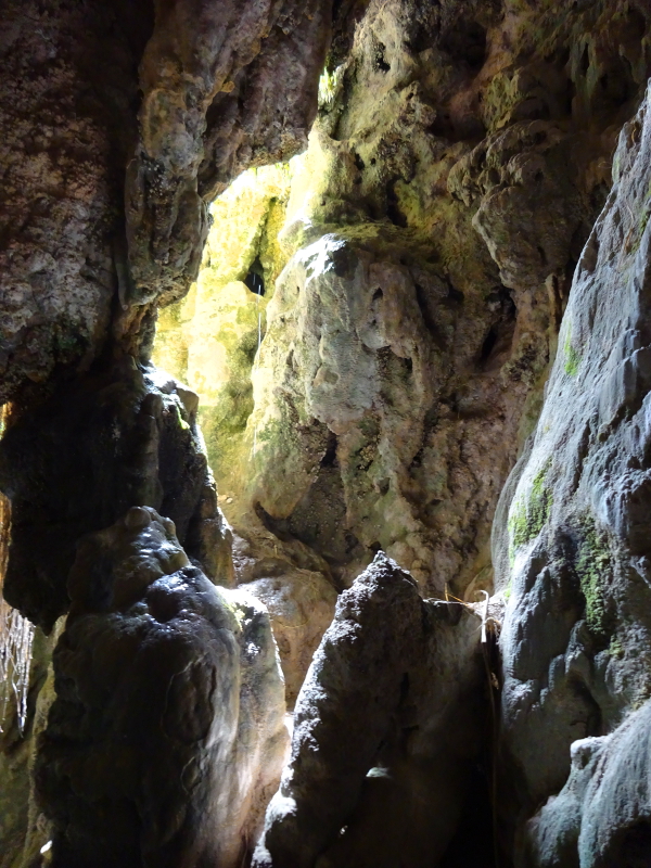 wild cave on the Rio Verde trail