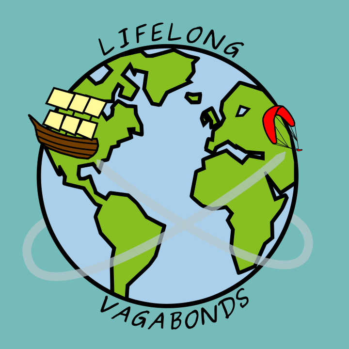 lifelong vagabonds logo of awesomeness