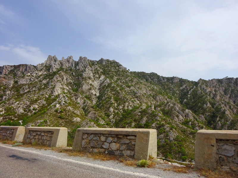 mountains in the Sierras Natural de Tejeda Almijara y Alhama