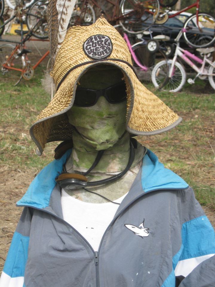 Seldom Seen victim turned into a scarecrow
